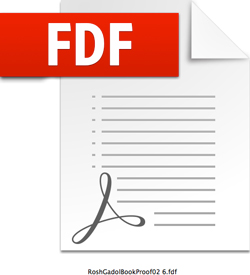 מראה קובץ FDF לאחר ייצוא הערות באקרובט
